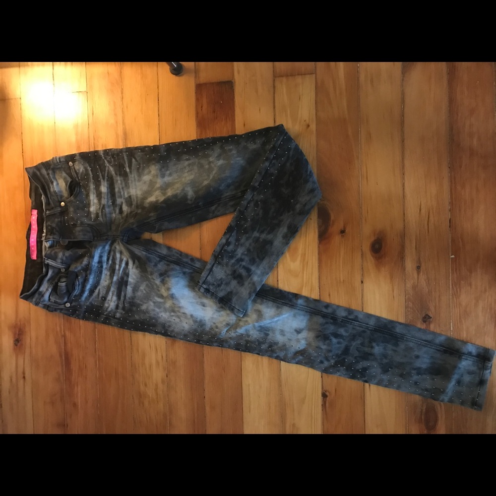 Tinseltown Grey Skinny Jeans